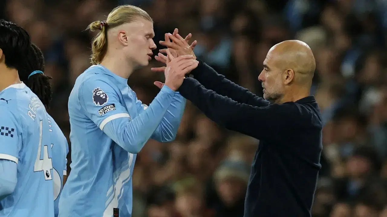 Haaland cumple exigencia de Guardiola tras advertencia navideña