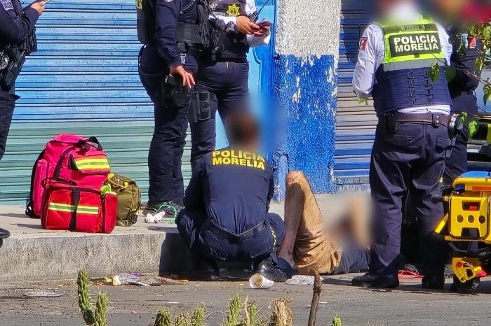 Hombre herido en balacera en colonia Wenceslao Victoria, Morelia