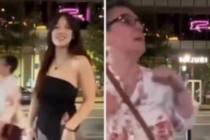Influencer agredida en vivo por mujer mayor mientras mostraba su look