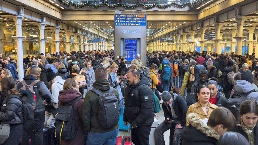 Interrupción por fallo eléctrico en túnel del Canal de la Mancha, Calais
