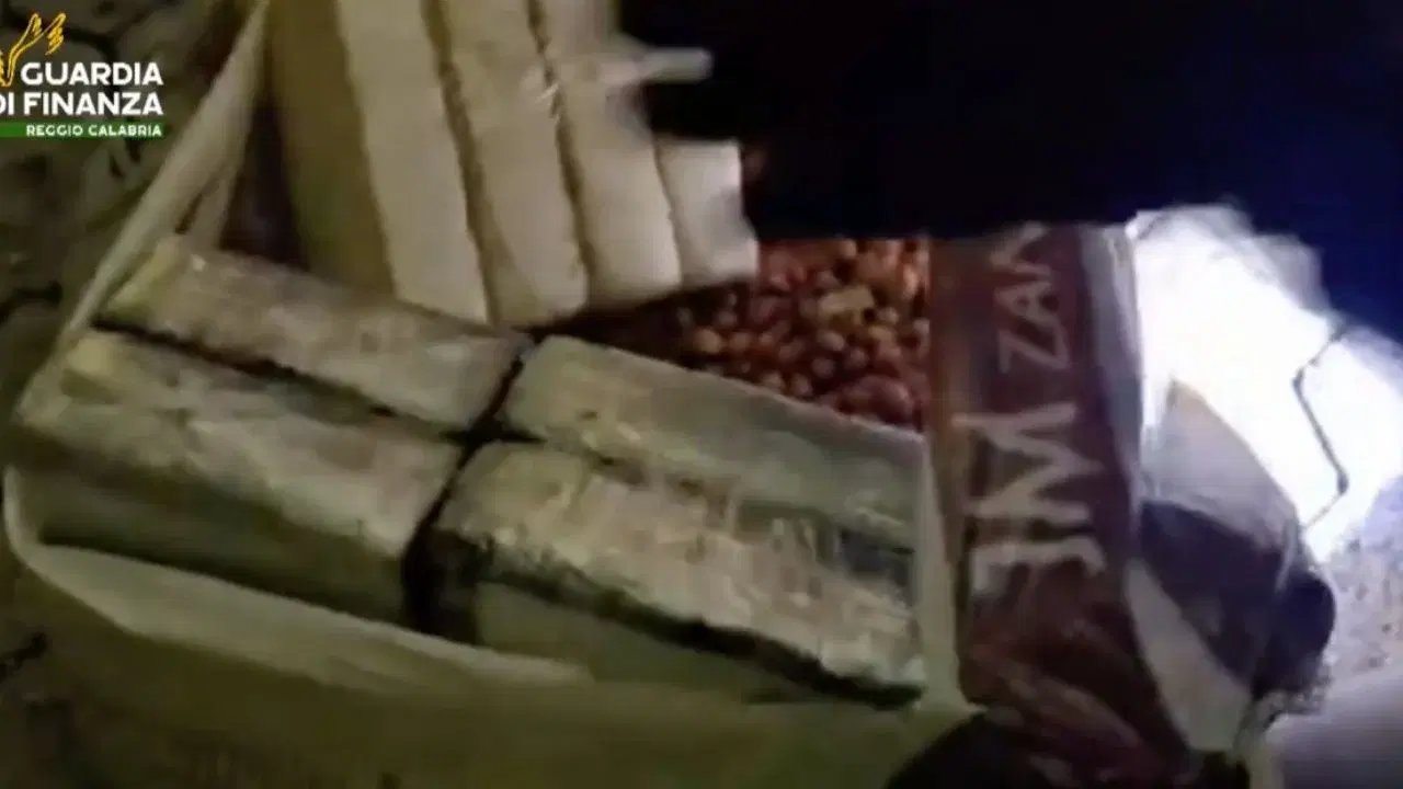 Italia incauta 534 kg de cocaína procedente de Latinoamérica en cacahuates