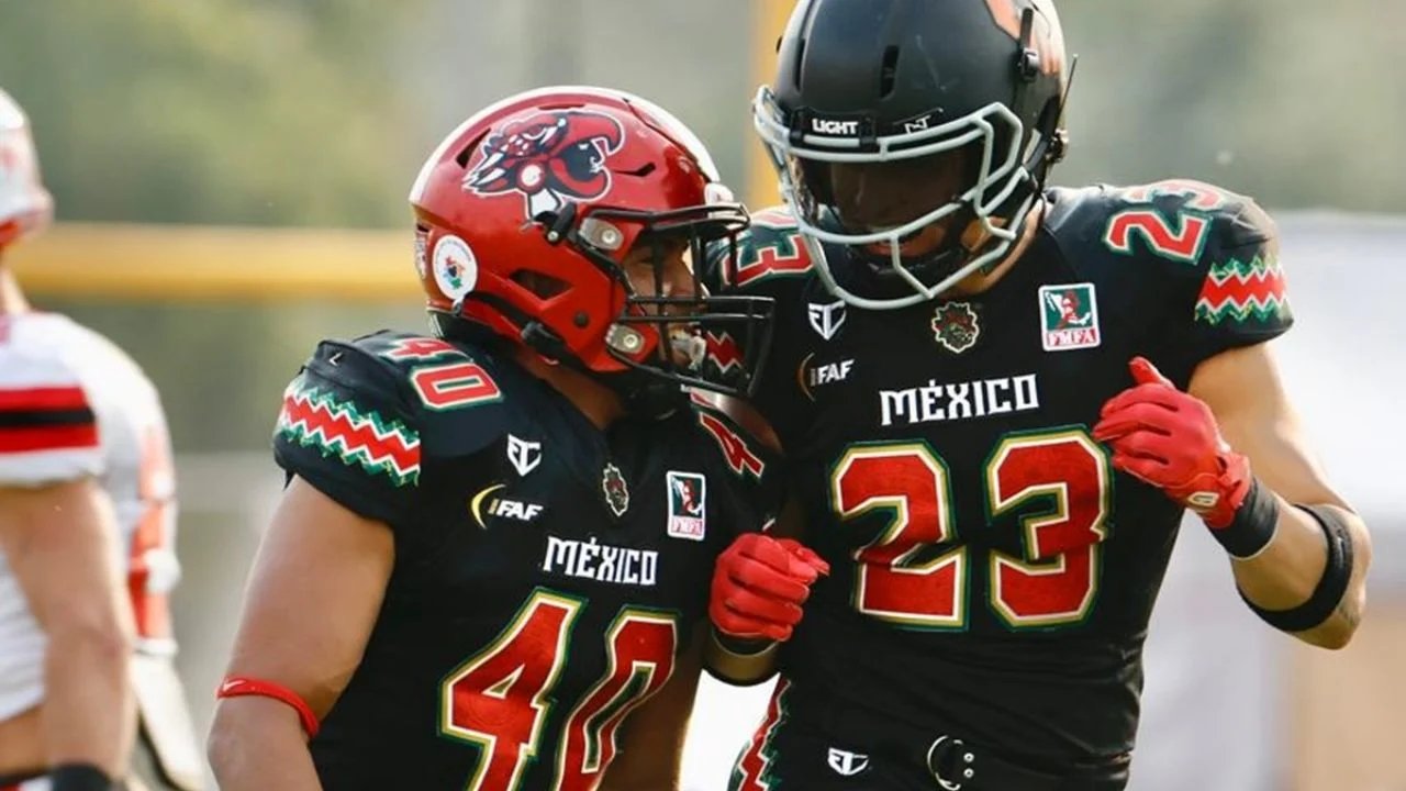 la seleccion mexicana de futbol americano logra su primera victoria