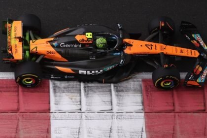 lando norris encabeza la primera practica del gp de abu