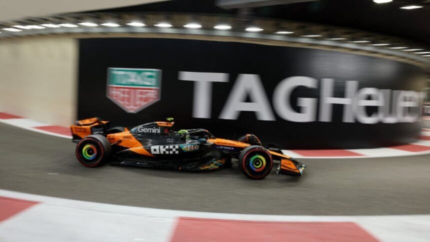 lando norris lidera la segunda practica del gran premio de