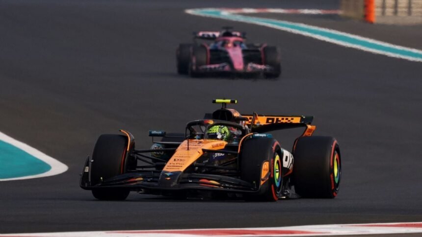 lando norris supera a verstappen en ultima practica del gp