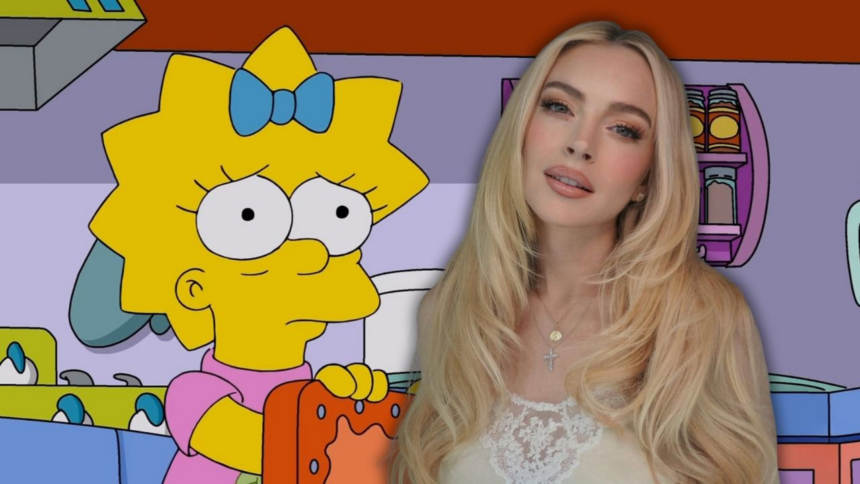 Lindsay Lohan interpretará a Maggie Simpson en el próximo capítulo de The Simpsons