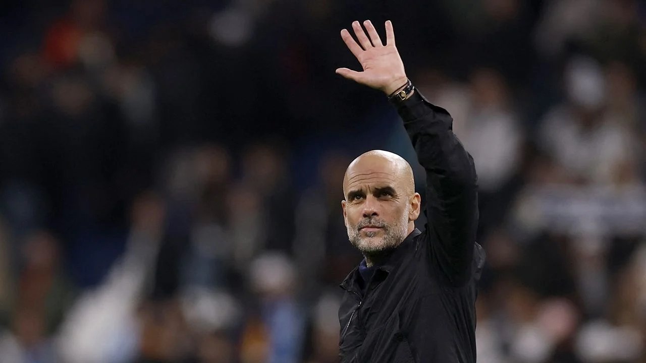 manchester city celebra triunfo de pep guardiola en el bernabeu