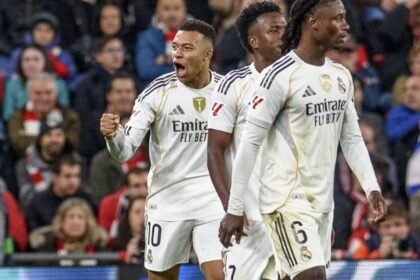 mbappe destaca con un doblete en la victoria del real