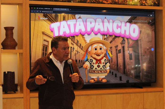 michoacan recibe la primera inteligencia artificial turistica llamada tata pancho