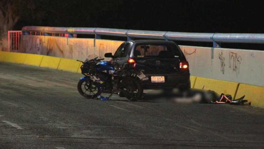 motociclista fallece en el bulevar campestre de leon