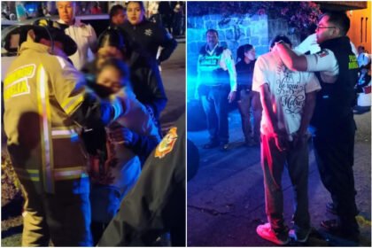 mujer sufre lesiones por coheton en peregrinacion en morelia se