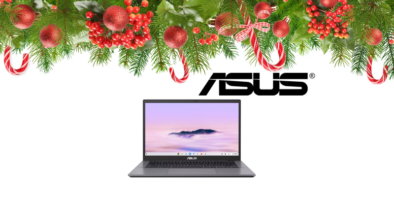 Navidad inteligente: cómo la tecnología y la IA transforman la experiencia con ASUS Chromebook