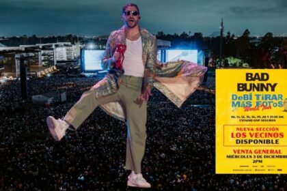 Ocesa anuncia reembolso para quienes cancelen boletos de conciertos de Bad Bunny en CDMX