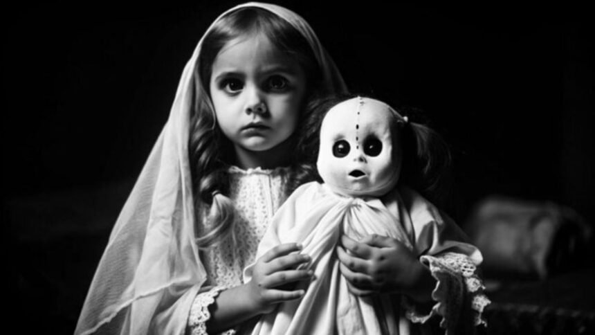 Padre capta manos espectrales que juegan con el cabello de su hija en fenómeno paranormal