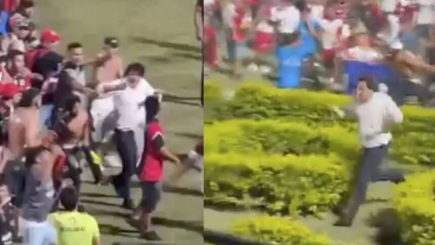 presidente de club colombiano agredido por aficionados tras ascenso a