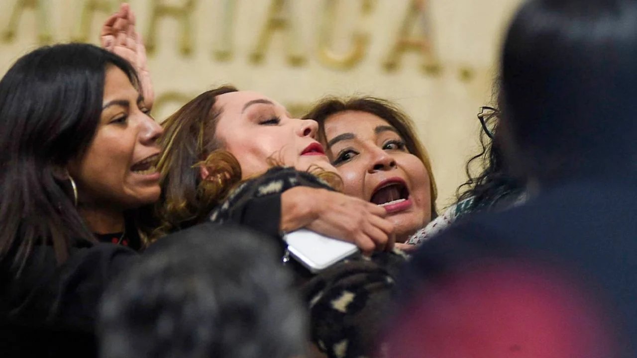 rina en el congreso de la cdmx por la desaparicion