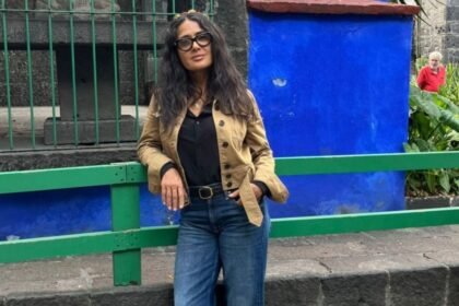Salma Hayek visita su lugar favorito en la Ciudad de México