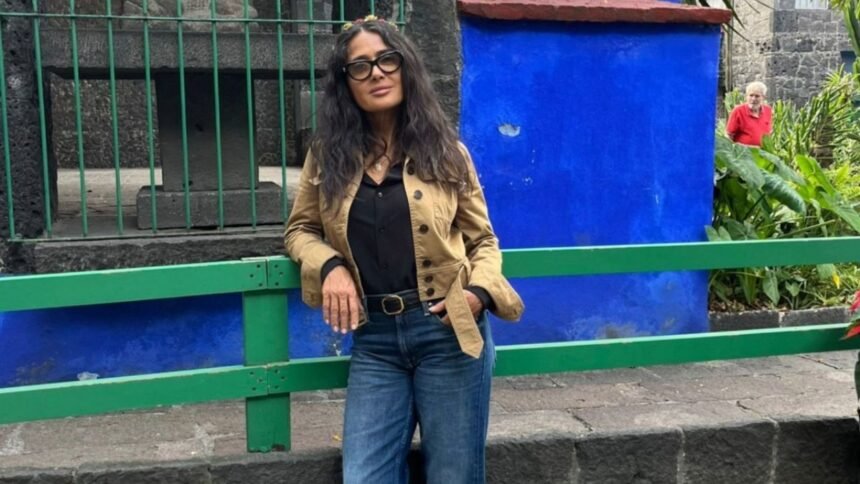 Salma Hayek visita su lugar favorito en la Ciudad de México