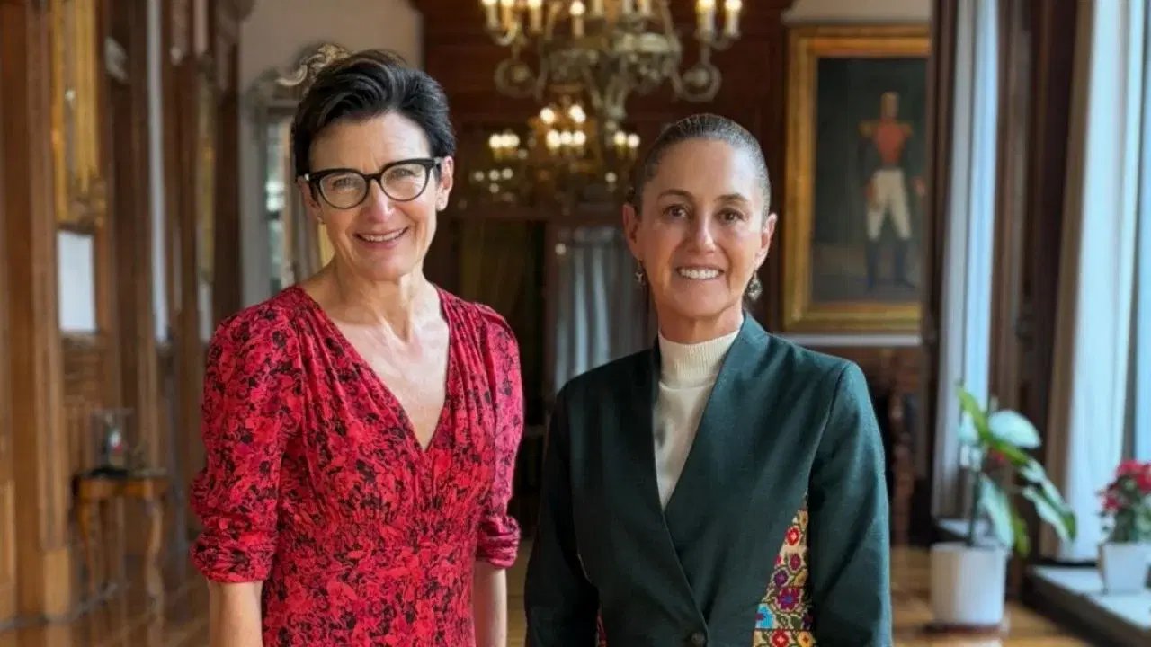 Sheinbaum recibe a la CEO de Citi en Palacio Nacional, México