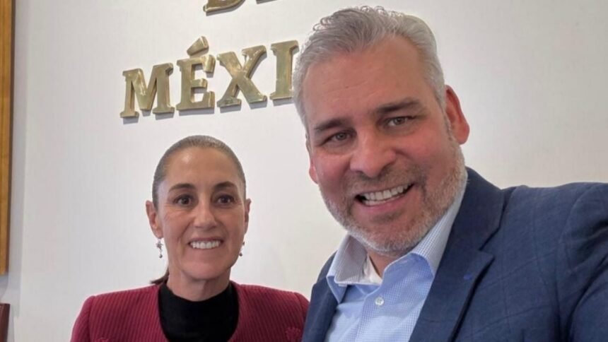 sheinbaum se reune con alfredo ramirez bedolla tras el asesinato