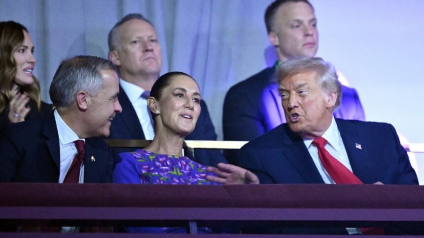 sheinbaum trump y carney concluyen reunion previa a revision del
