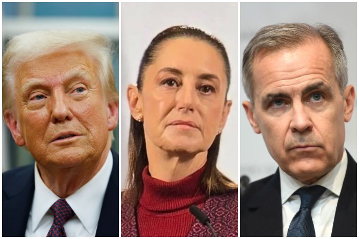 trump sheinbaum y carney se reuniran en eua ante un