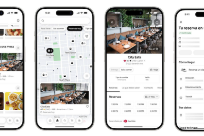 Uber Eats incorpora OpenTable para facilitar la reserva de mesas dentro de la aplicación