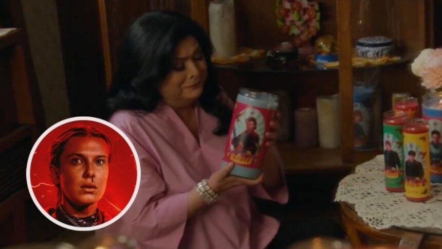 Victoria Ruffo recrea meme y se suma a la tendencia de Stranger Things