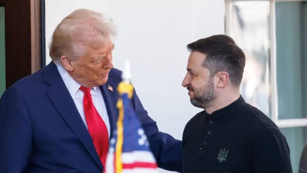 Zelenski y Trump se reúnen en Florida para discutir plan de paz