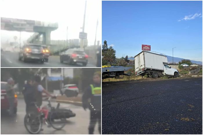 Accidente vial en la capital del estado deja un lesionado