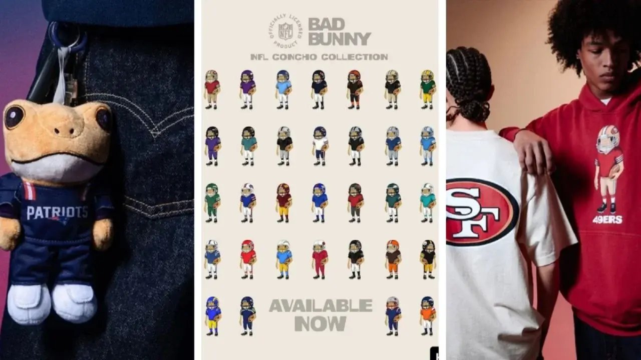 Bad Bunny y la NFL lanzan 'Concho Collection' en honor al sapo