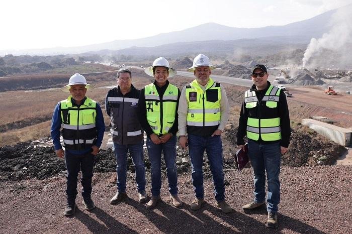 Bedolla supervisa primer tramo del segundo anillo periférico en Morelia