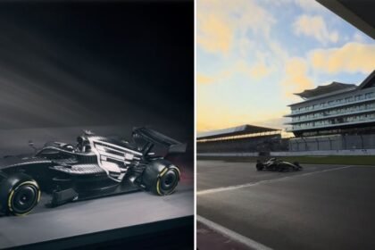 Cadillac prueba en pista el monoplaza que usará Checo Pérez