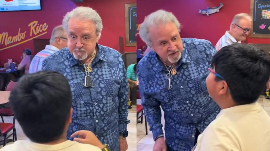 Carlos Villagrán protagoniza tenso intercambio con niño por foto con Kiko