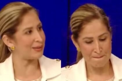 Conductora llora en vivo al informar supuesta captura de Nicolás Maduro