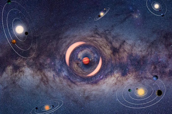 Detectan planeta errante en la Vía Láctea con telescopios terrestres y espaciales