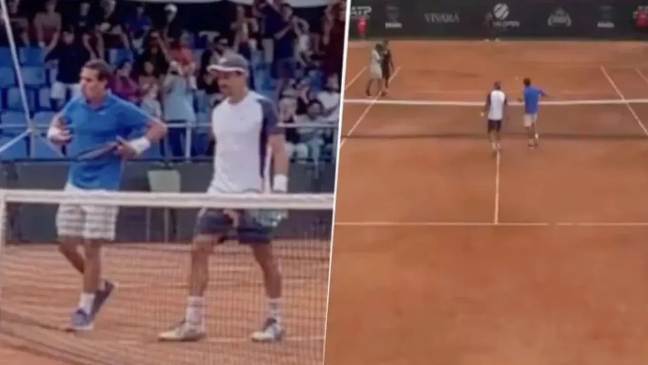 Detienen a dos tenistas por gestos e insultos racistas a recogepelotas