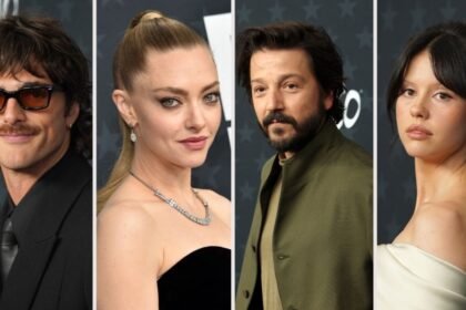 Diego Luna destaca en la alfombra roja de Critics Choice 2026