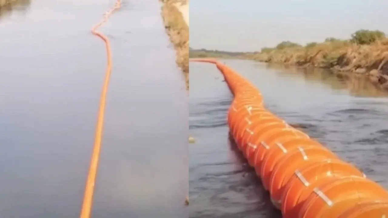 Embajada de EU en CDMX destaca instalación de boyas en Río Bravo