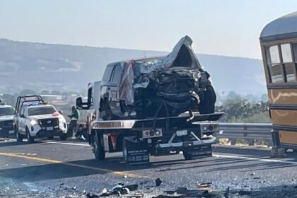 Fallece una oficial de las FSPE en accidente en Irapuato, Guanajuato