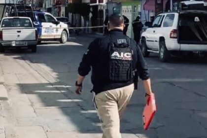 Fiscalía realiza cateo en Barrio Calzada de Guadalupe; federales resguardan la zona