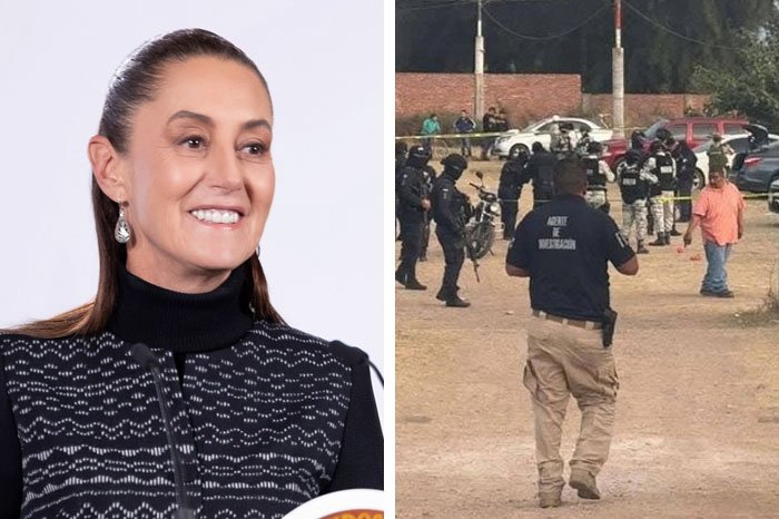 Guanajuato: Fiscalía investiga masacre en Salamanca; Sheinbaum exige esclarecimiento