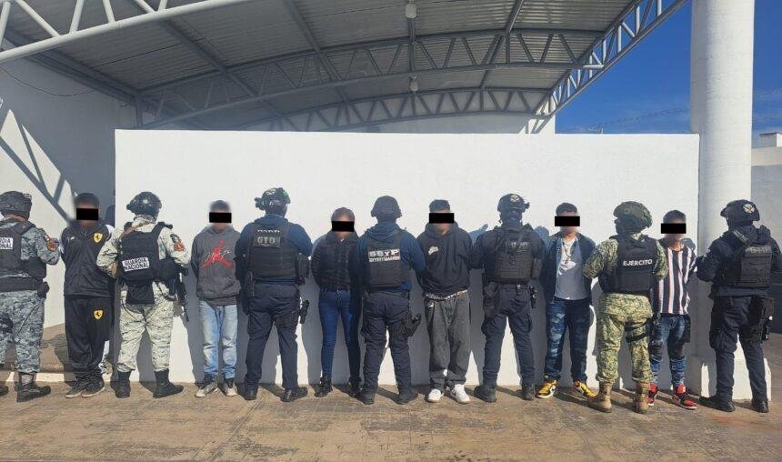 Irapuato: Secretaría de Seguridad detiene a seis por armas, droga y motocicletas
