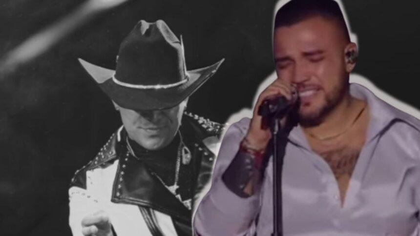 Jessi Uribe se emociona en concierto al despedir a Yeison Jiménez
