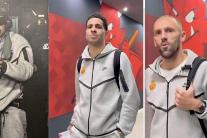 Jugadores del Mallorca lucen pants idénticos a los de Nicolás Maduro