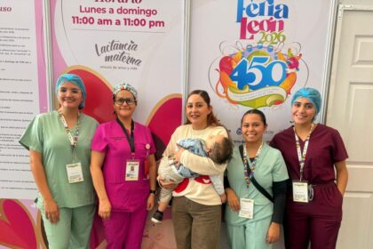 León, Guanajuato instala salas de lactancia seguras y dignas en la Feria