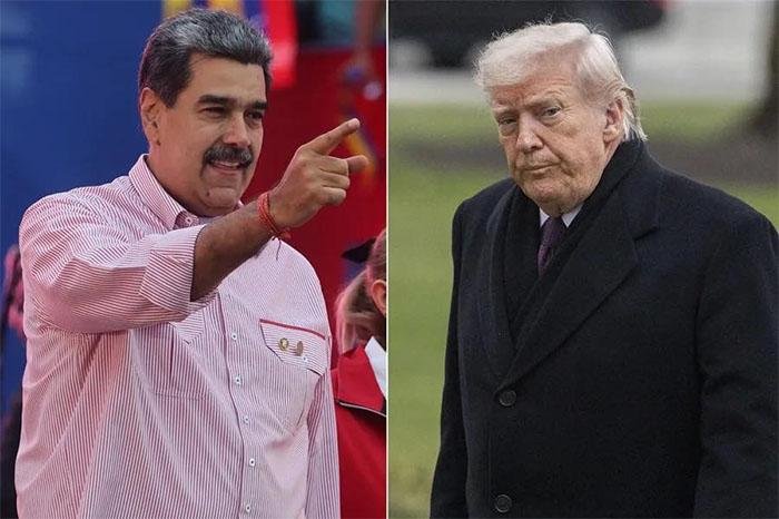 Maduro y Flores trasladados en buque militar a Nueva York, afirma Trump