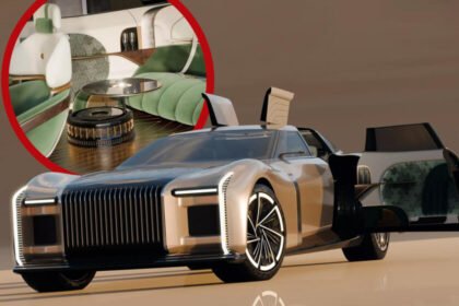 Módulo habitable de 8 m con sala interior equipada