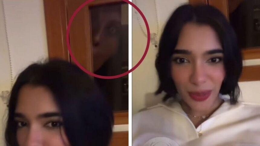 Mujer desconocida vigila a joven desde su ventana y desaparece