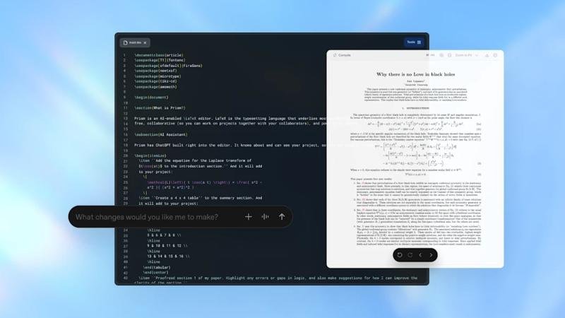 OpenAI lanza Prism: plataforma de IA para investigación y análisis científico